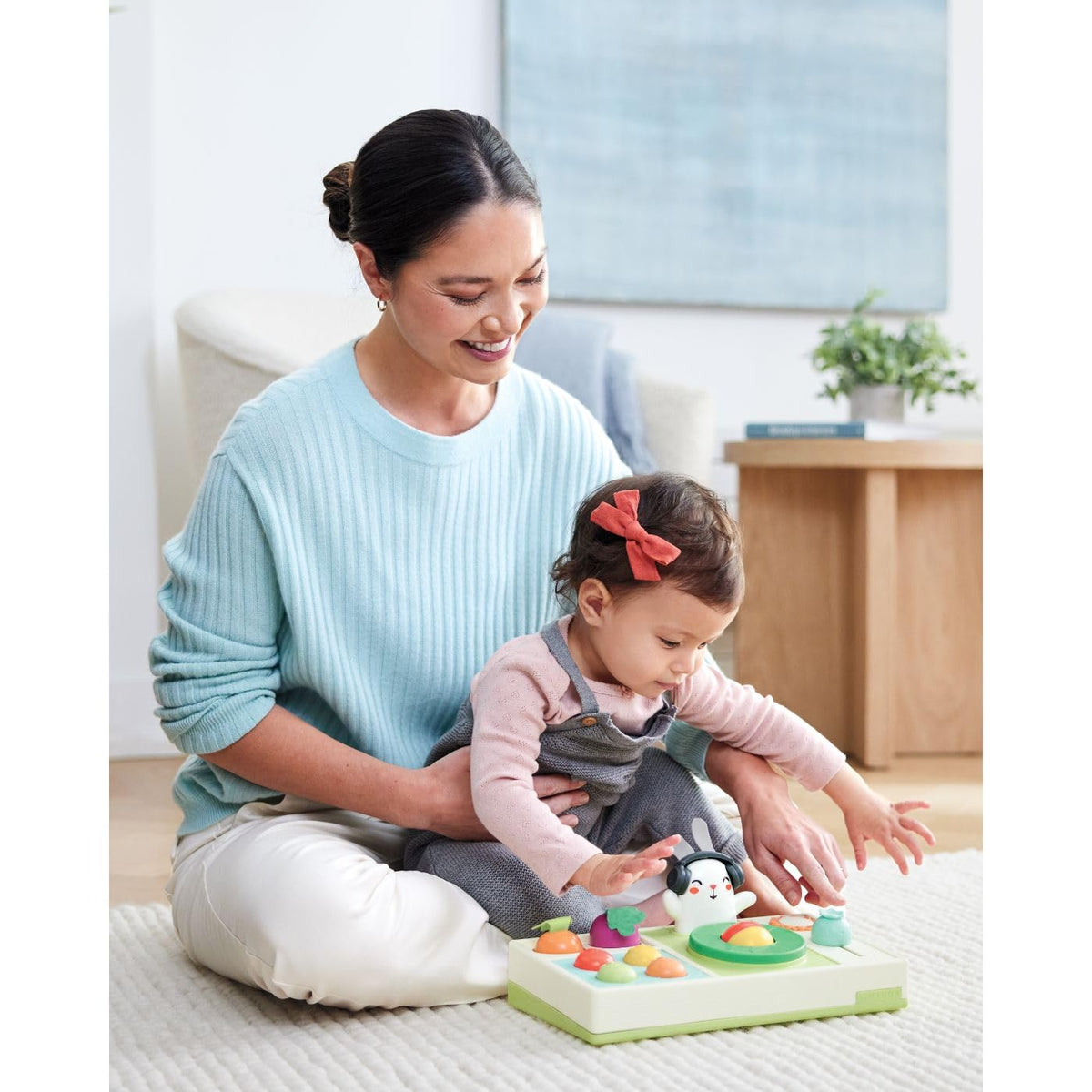 Skip Hop DJ Set melon turntable with scratch sounds and lights