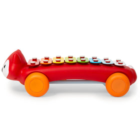 Skip Hop Xylophone Fox baby taps notes and explores sounds