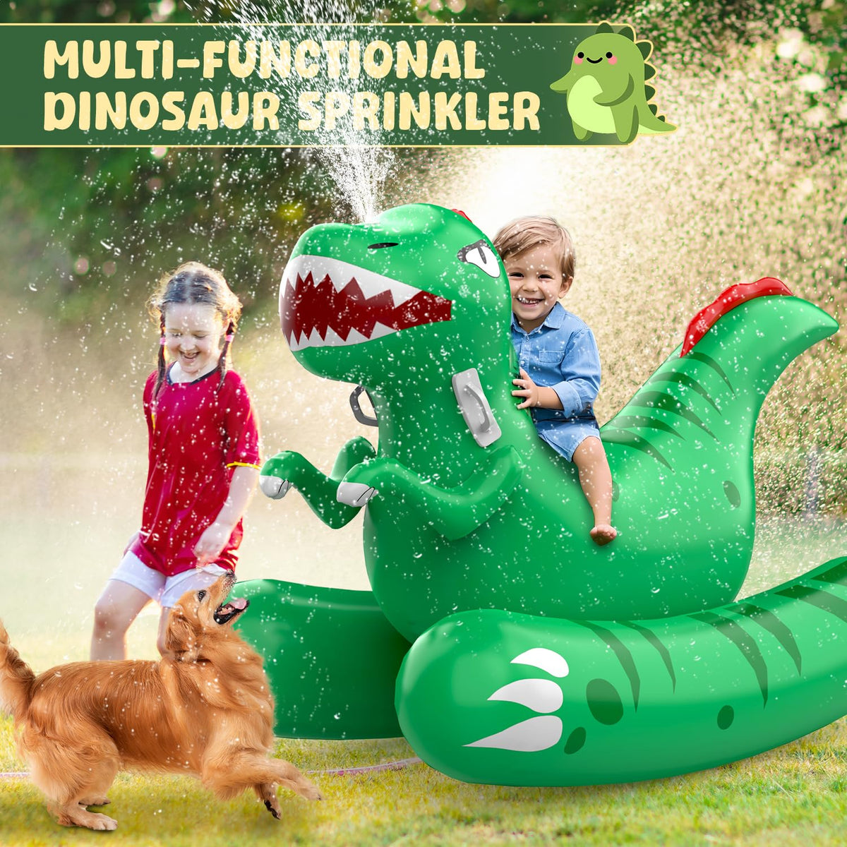 Skirfy 2-in-1 water toy for summer outdoor play