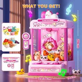 Skirfy Claws Machines joystick control makes play easy for kids.