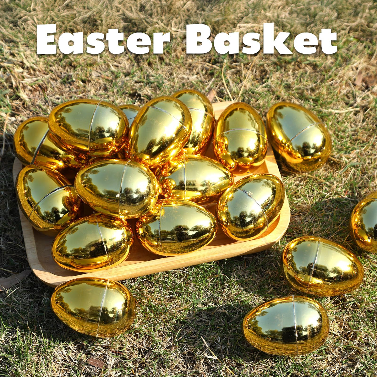 Skirfy Easter egg hinge design keeps tops secure for easy filling