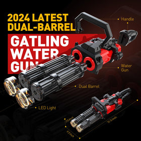 Skirfy Gatling water gun made from non-toxic ABS for safe use by kids and adults