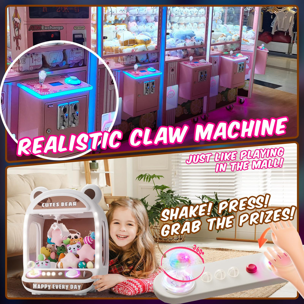 Skirfy party-friendly mini vending machine adds excitement to events.