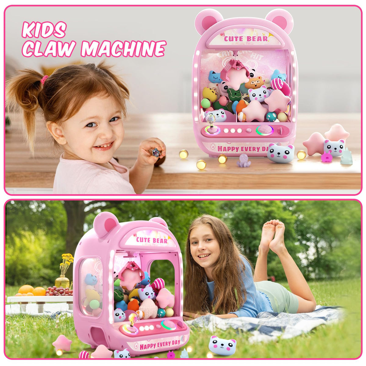 Skirfy Party-ready arcade vibe enhances birthday and play dates.