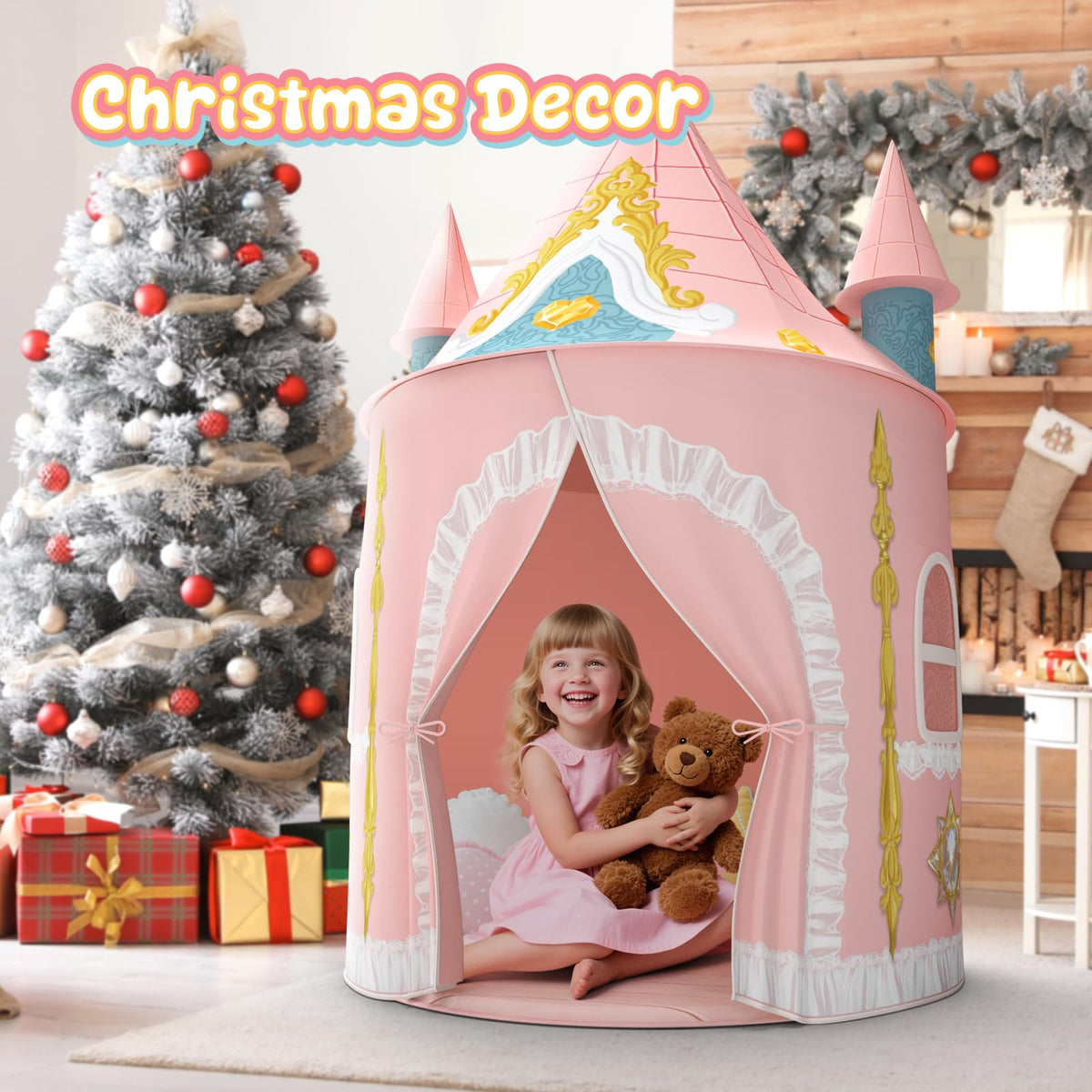 Skirfy Play Tent packaging and carry bag for storage