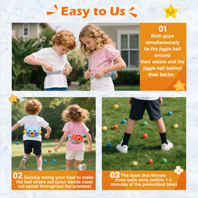 Skirfy shaking ball set for kids and adults in one set.