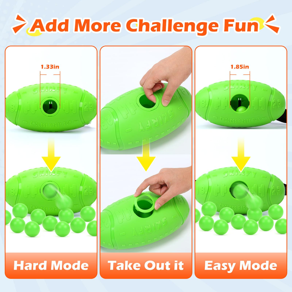 Skirfy Swing Balls party game for kids and adults