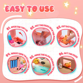 Skirfy Unicorns Claw Machine in playtime scenario for kids