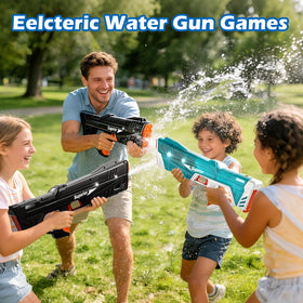 Skirfy water gun waterproof design protects electronics during pool play.