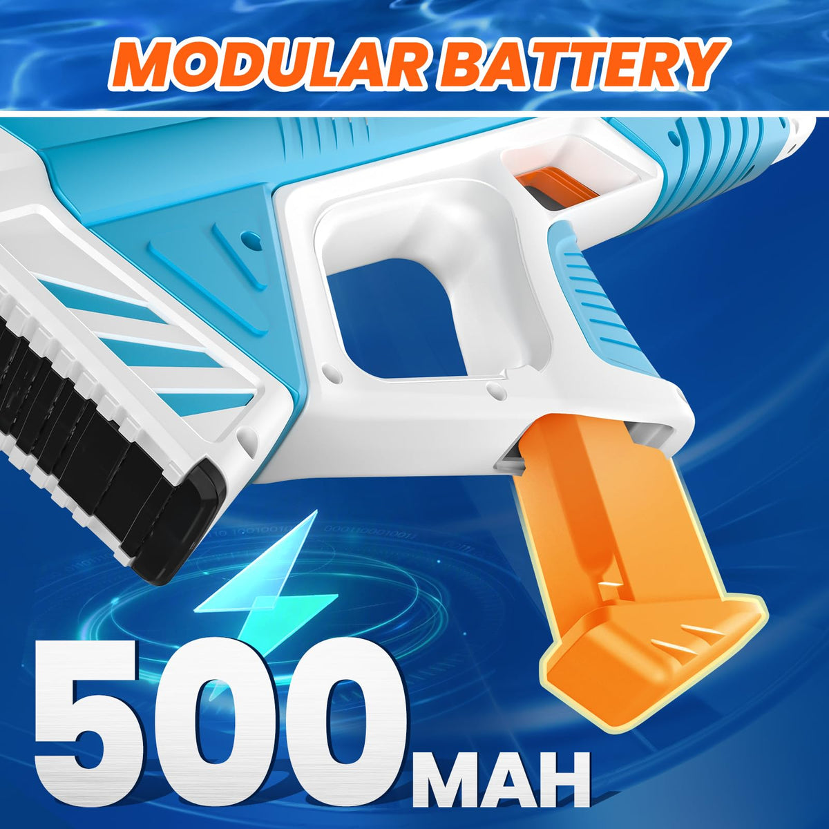 Skirfy water gun long-range shooting up to 28 feet for distance hits