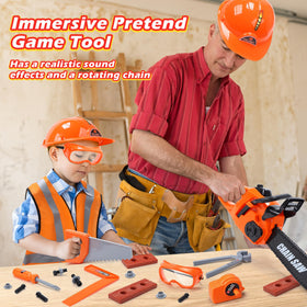 Skirtoy 14-tool kit with tape measure supports hands-on STEM learning at home