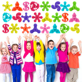 SKIUEMI mini finger spinner peach red for sensory stimulation on the go.