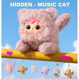 SKOGSKUNST Samuel Meow Meow figure with rotating eyes feature