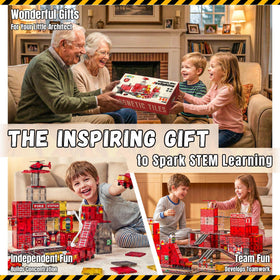 SKTMYY fire rescue tiles ideal gift for kids' playroom adventures