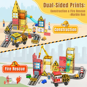SKTMYY magnetic tiles crane action supports dynamic construction play and problem-solving