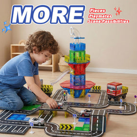 SKTMYY marble run track system promotes planning and problem-solving during play