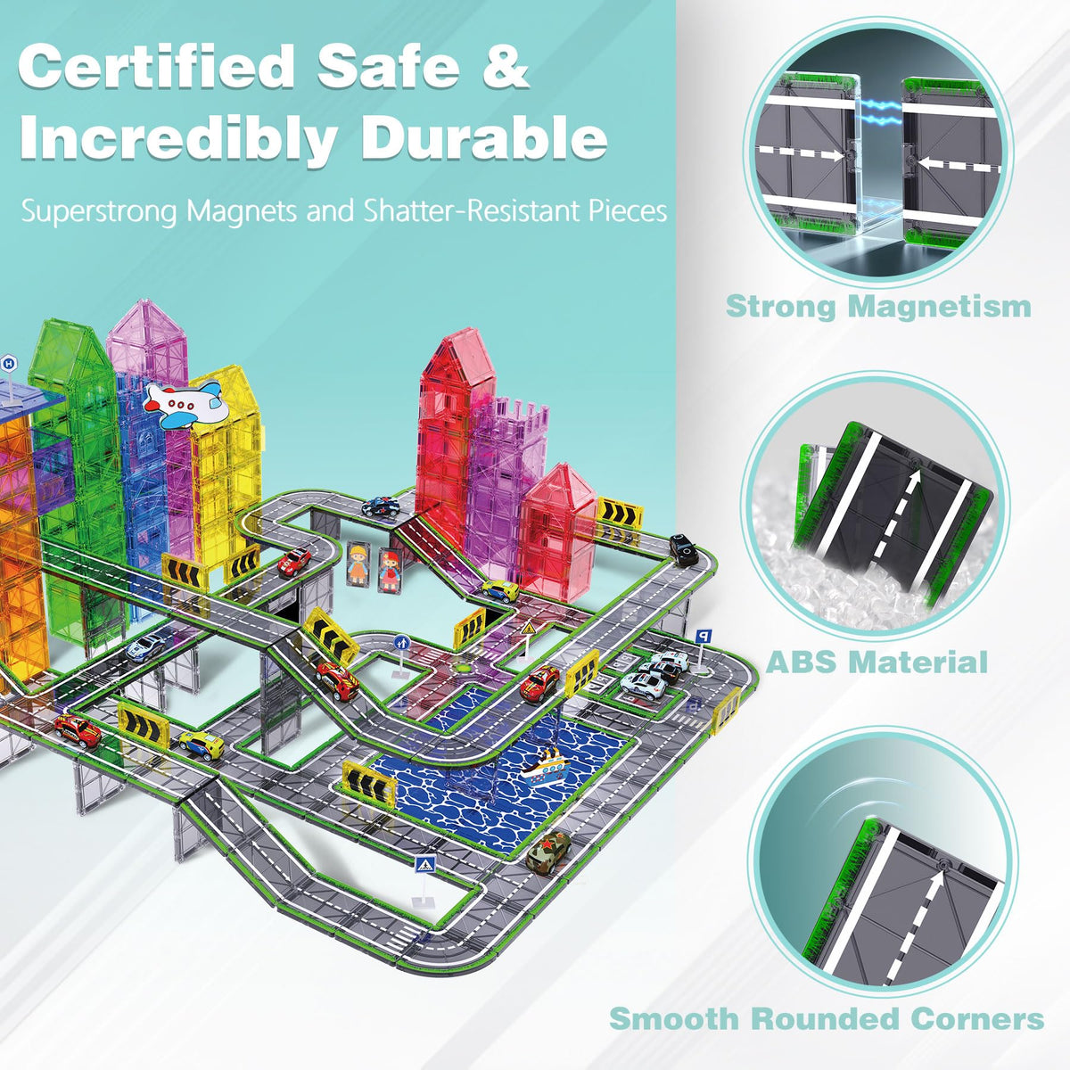 SKTMYY road signs tiles help map layouts safely