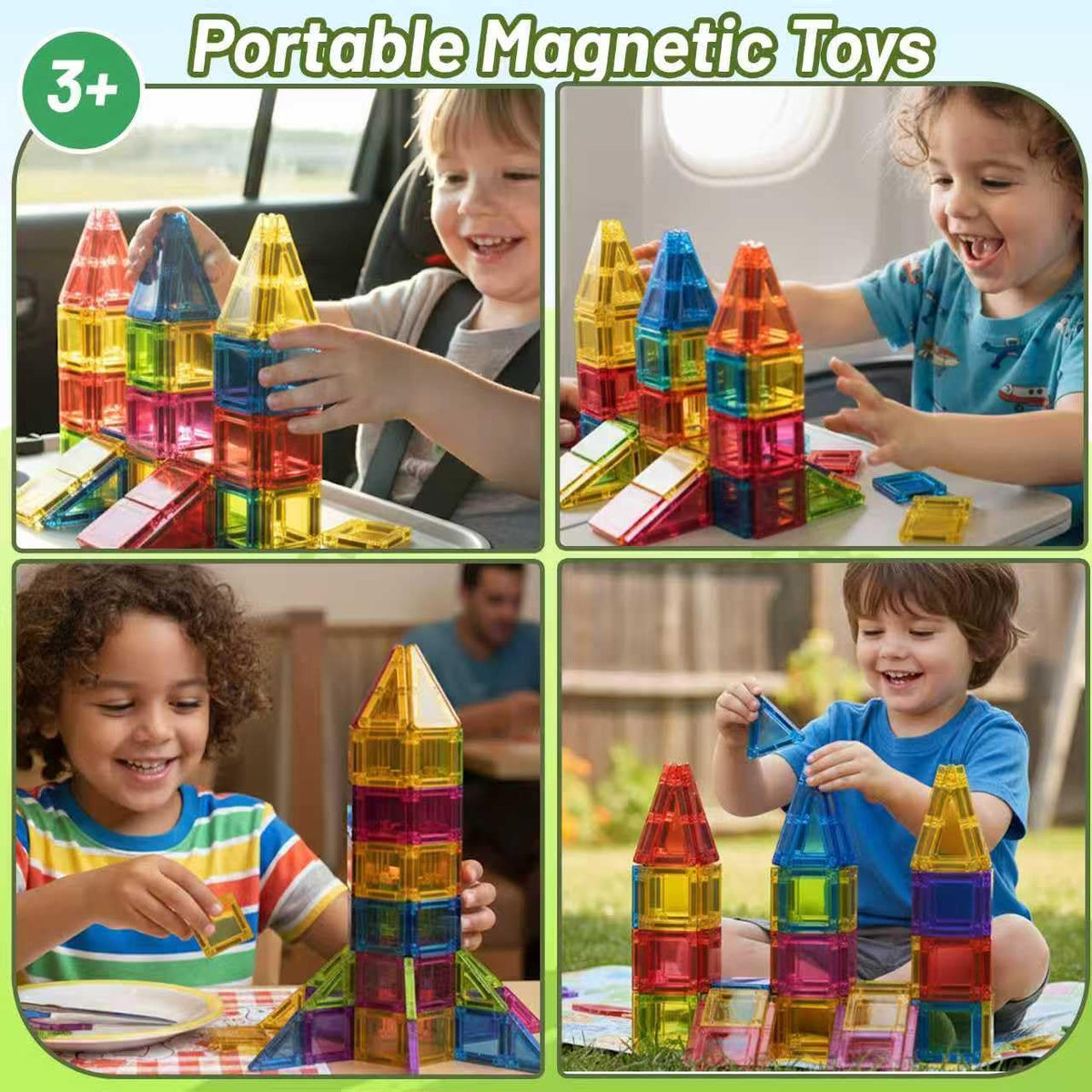 SKTMYY tiles with upgraded magnets ensure stable builds