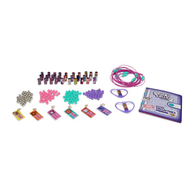 Sky Castle Holographic stickers closeup emphasizes shimmering effects and durable adhesion