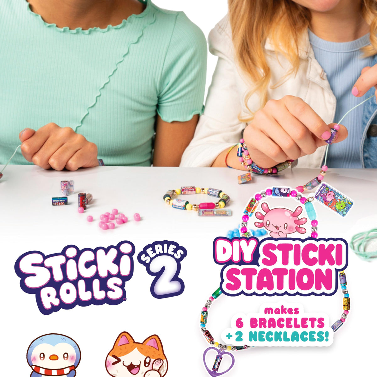 Sky Castle Sticki Roll closeup highlighting holographic designs for sharing