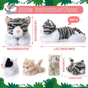 Skylety kittens inside belly, invites imaginative play and storytelling.