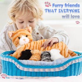 Skylety cat playtime set inspires imaginative stories and bedtime routine