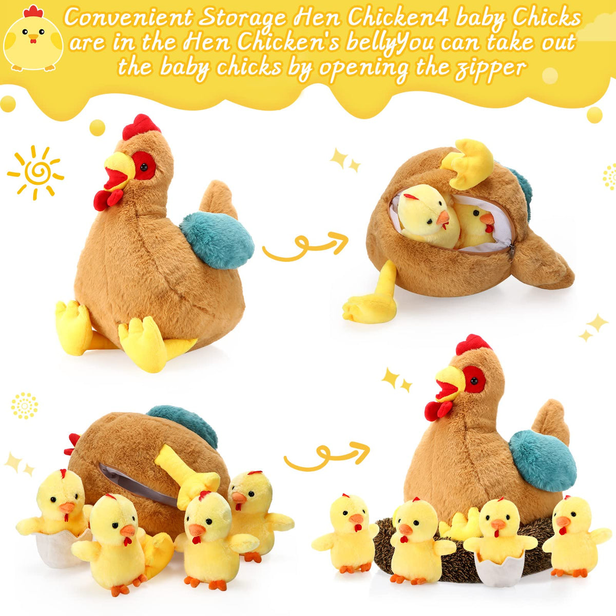 Skylety chicks without shell support nurturing role-play and companionship.