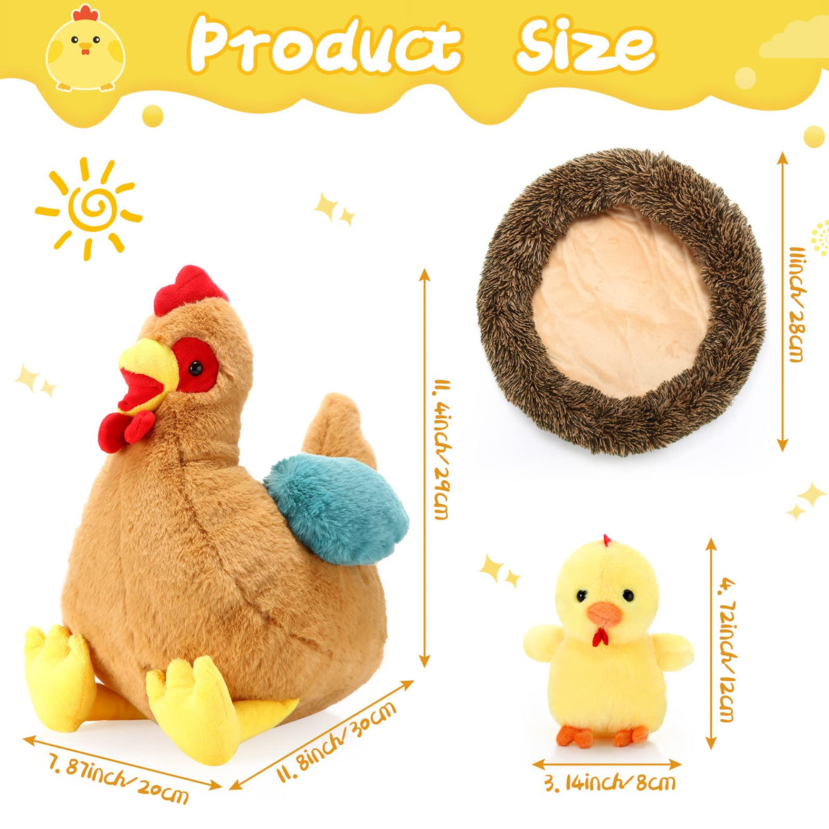 Skylety henhouse prop enhances pretend farm decor and storage.