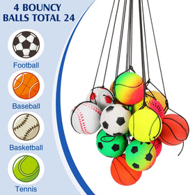 Skylety compact 1.85-inch wrist ball with long rope for adjustable fit