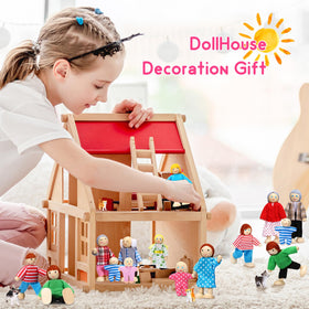 Skylety dolls wearing soft, detailed clothes inviting gentle handling