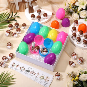 Skylety compact egg shells sized 2.76 x 1.97 inches