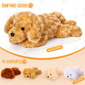 Skylety four tiny puppies inside the belly, perfect for imaginative storytelling