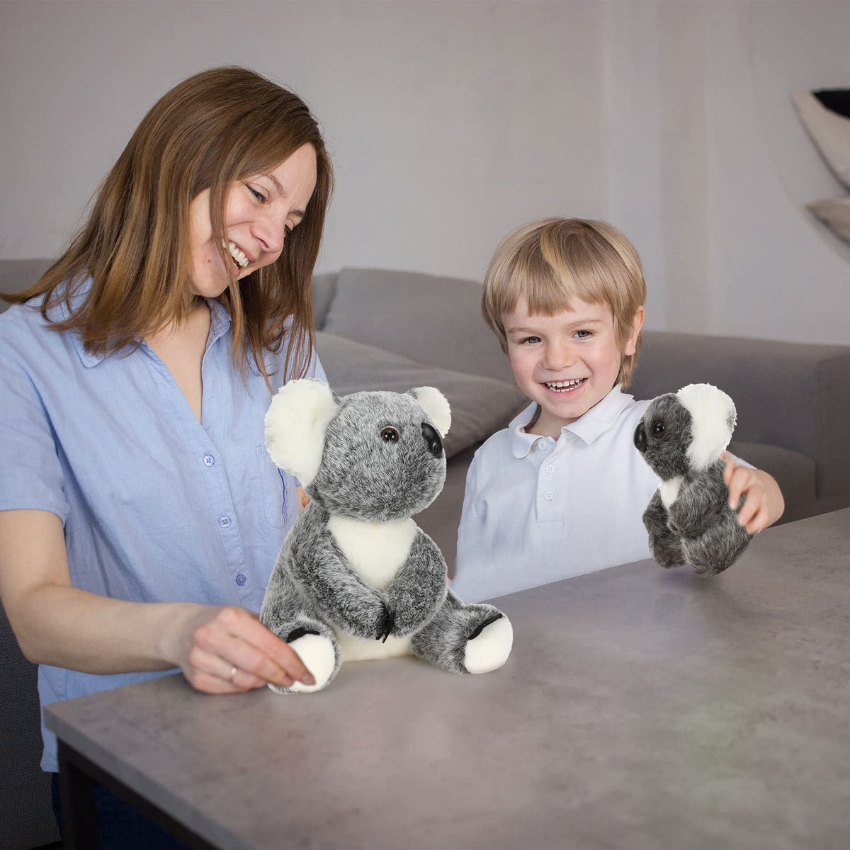 Skylety koala gray design complements existing furniture