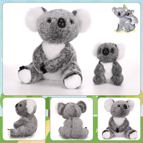 Skylety koala soft plush closeup highlights premium fabric