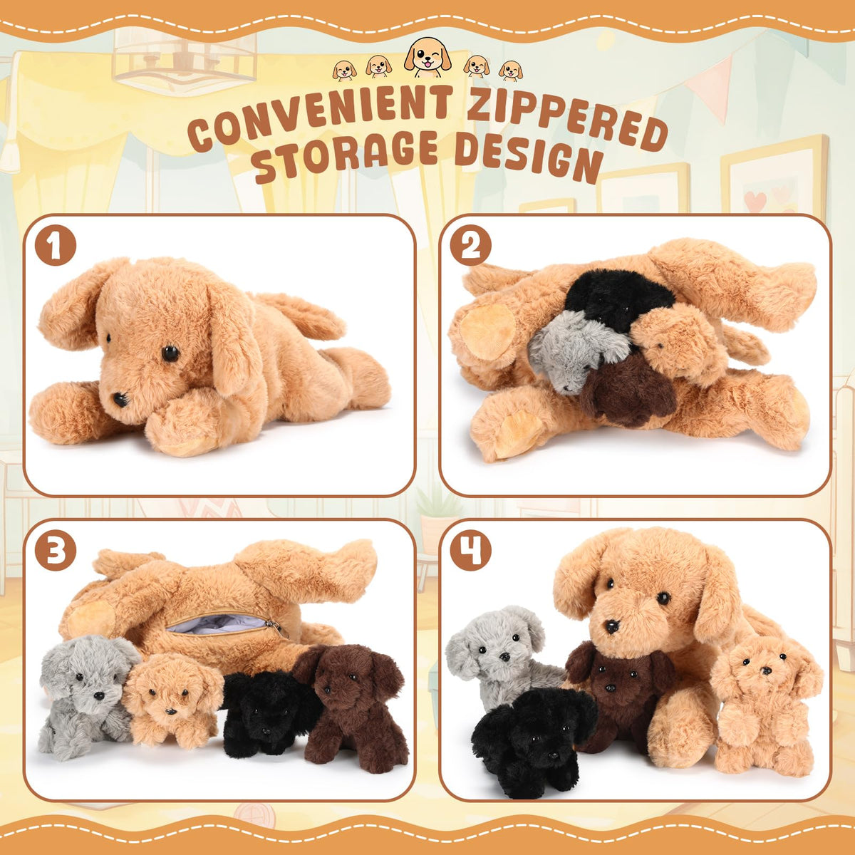 Skylety Labrador puppies in multiple colors offer cute variety for gifting and storytelling