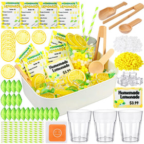Skylety lemonade sensory lemon felt props foster imaginative play and detailed tactile exploration.