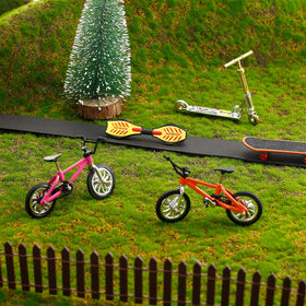 Skylety finger swing boards showing rotating action for mini adventures