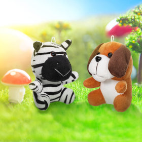 Skylety mini safari elephant plush for gentle companionship and display