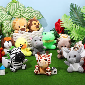 Skylety mini safari zebra plush for bright accents and adventures