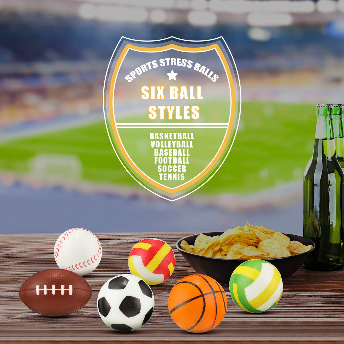 Skylety mini stress ball baseball helps relieve tension and improve grip