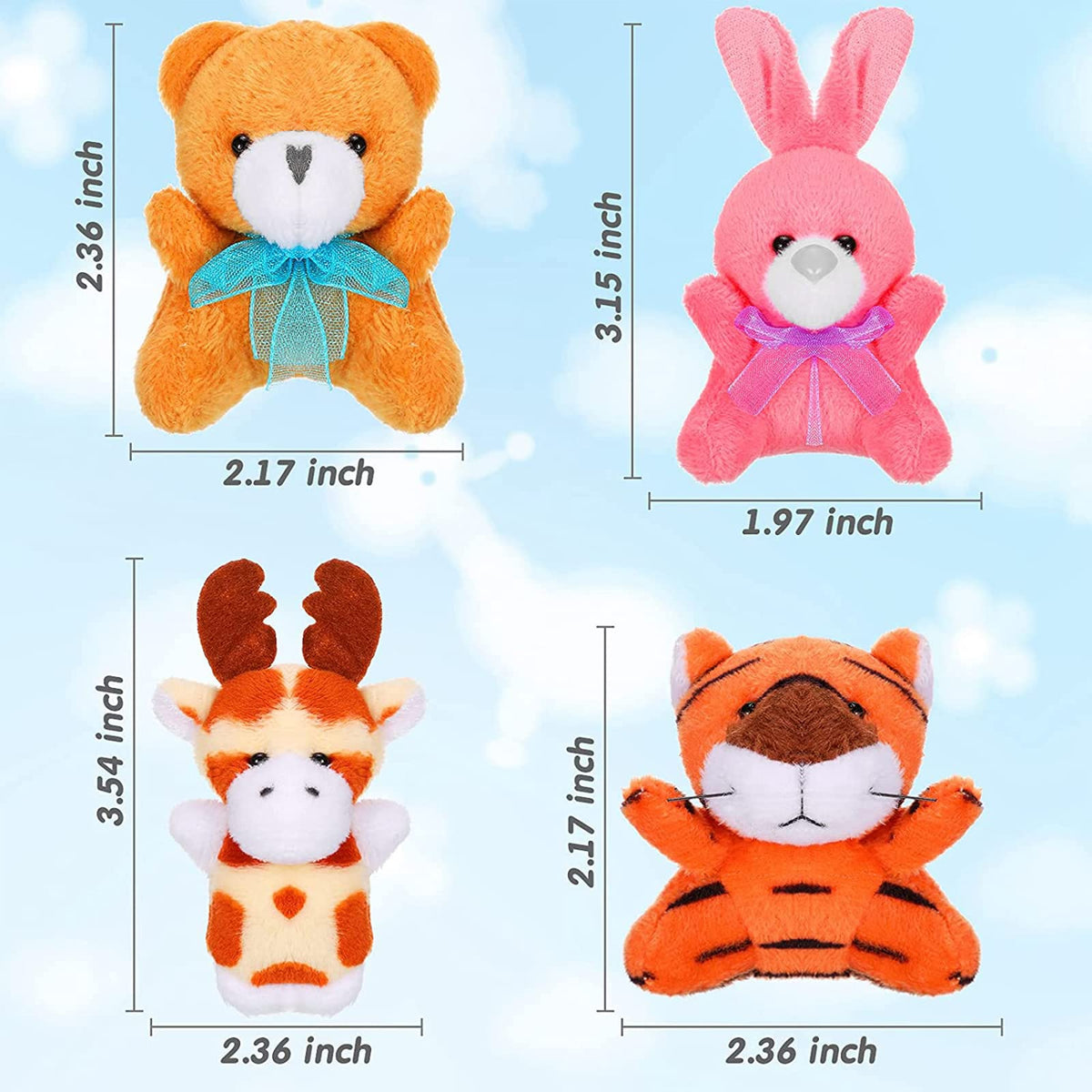 Skylety mini bear plush ideal for classroom prizes and gifts