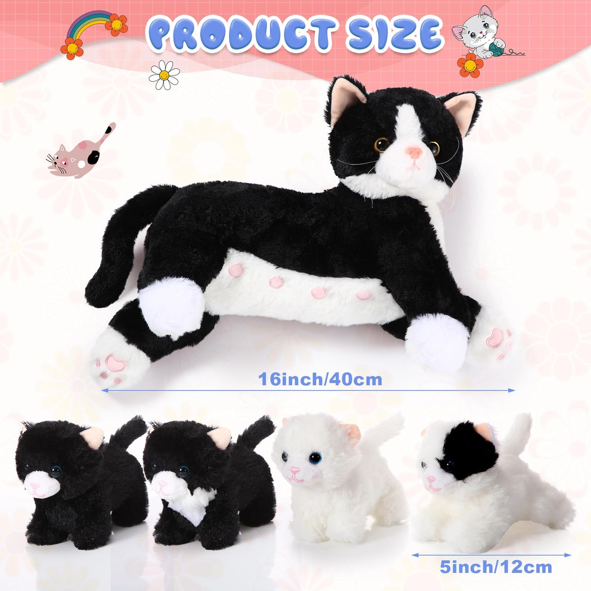 Skylety mommy cat soft fur close-up highlighting cozy texture.