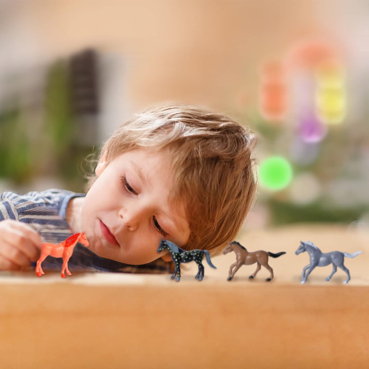 Skylety durable plastic horse figures built for rough play and long-lasting fun