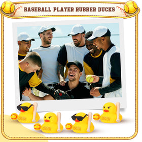 Skylety bulk softball ducks, durable keepsake for team gifts and prizes.