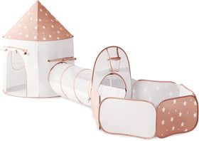 SKYPEAK 3-in-1 play tunnel with ball pit for active toddlers