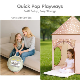 SKYPEAK easy-setup kids tent supports portable play sessions