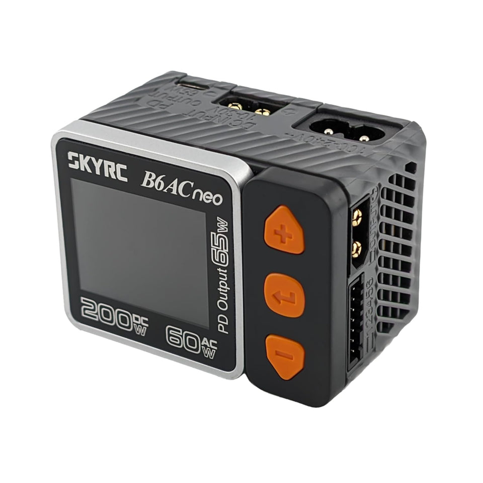 SKYRC B6AC Neo compact design for portable charging on the go