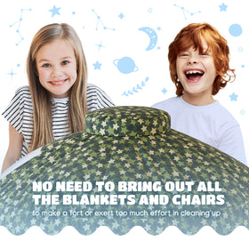 Skywin Forest Fort mission design highlights camouflage star motif sparks imagination