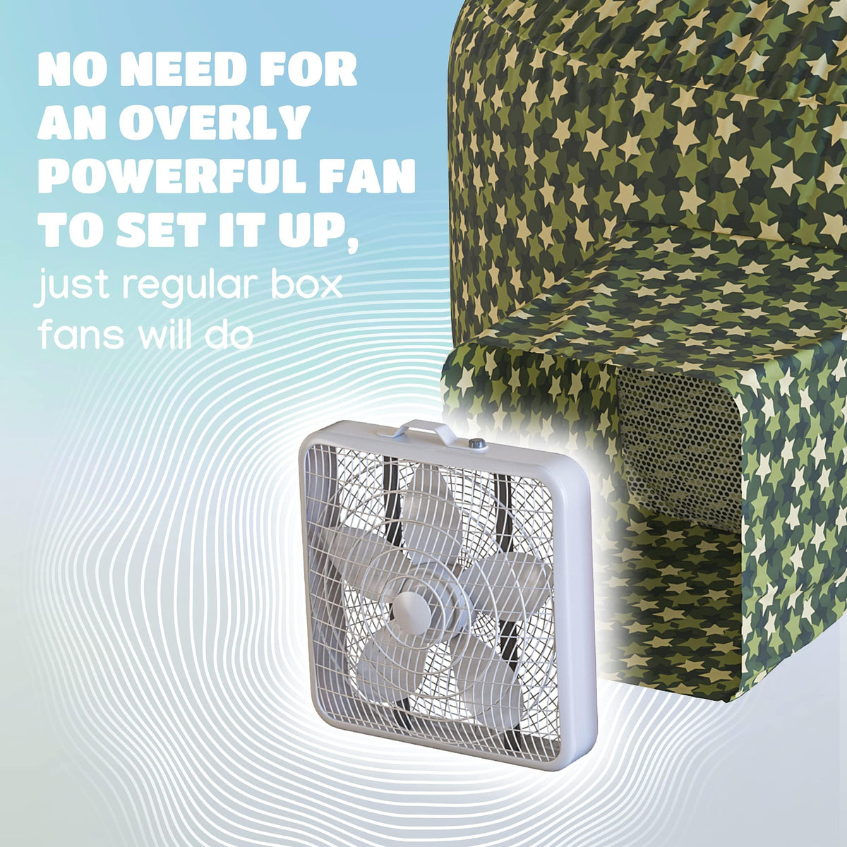 Skywin Forest Fort packaging shot suggests gift-ready presentation for birthdays or holidays