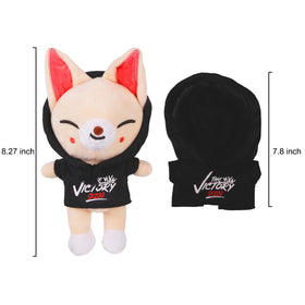 SKZOO collectible plush dolls by member for display and collection.